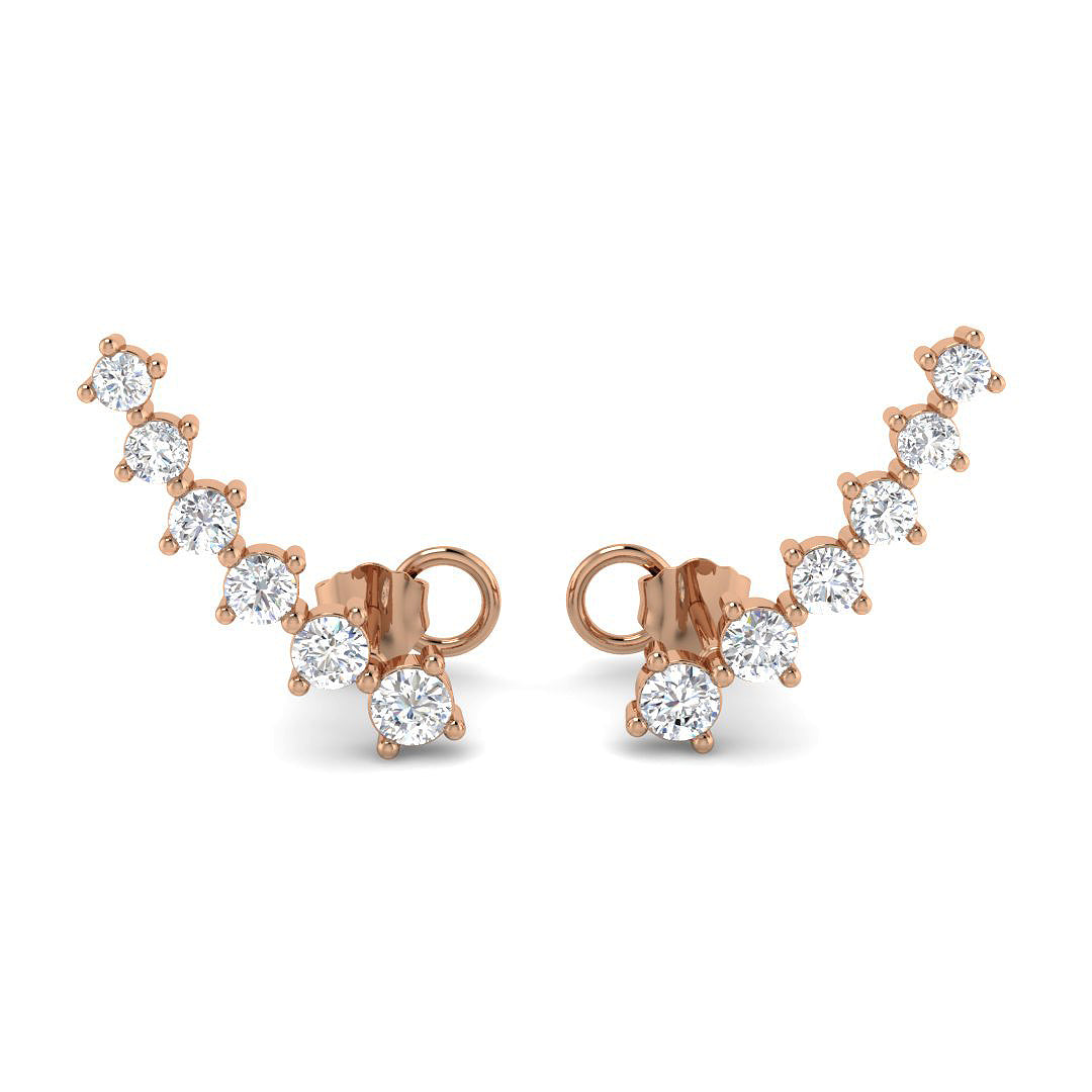 SE5560 — Earrings - 9k Rose Gold