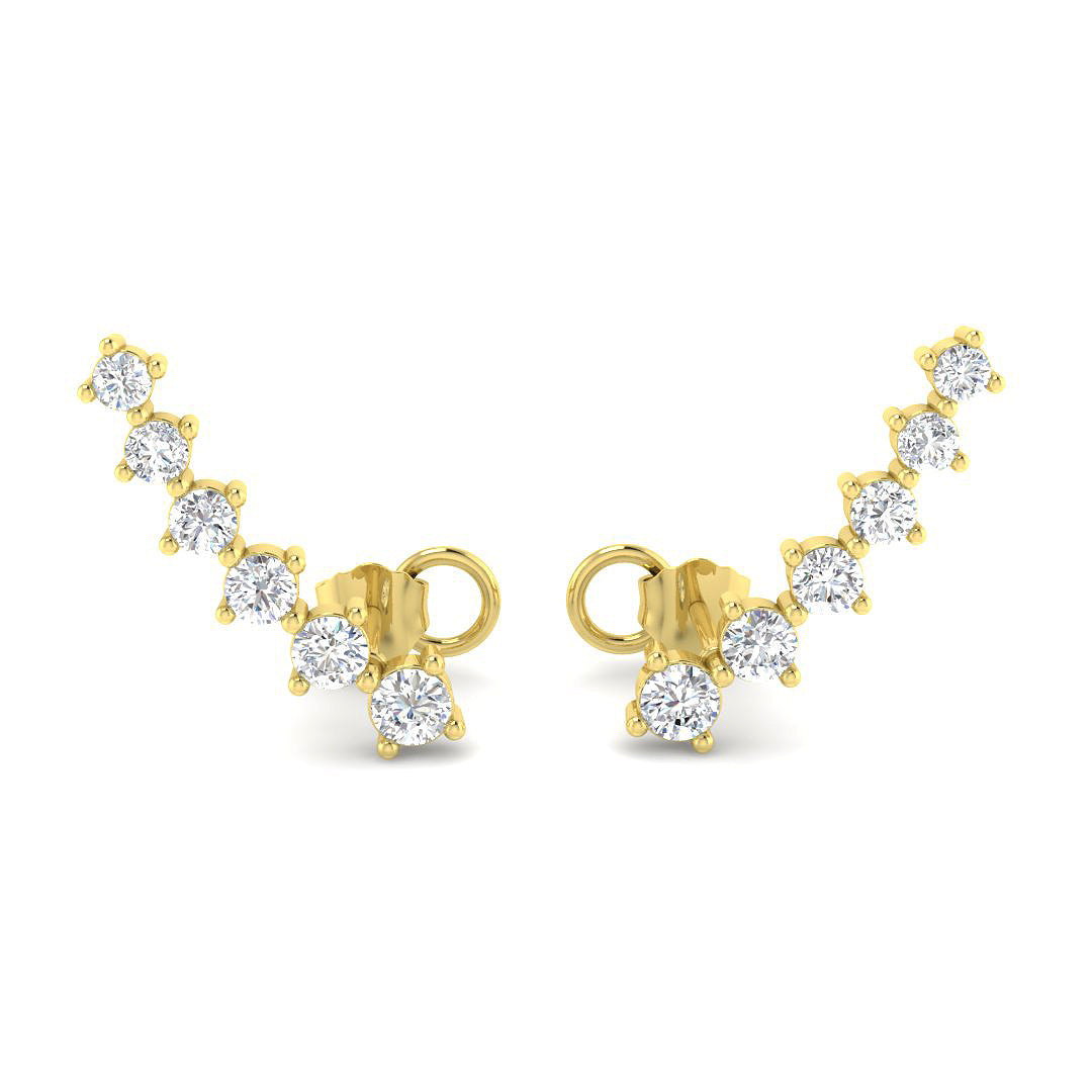 SE5560 — Earrings - 9k Yellow Gold
