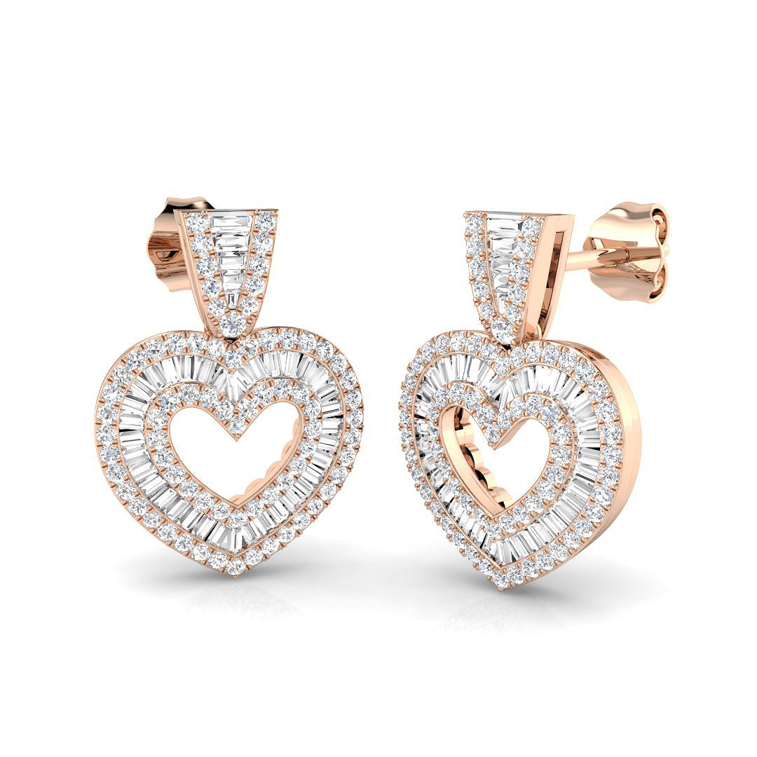 SE5563 — Earrings - 9k Rose Gold