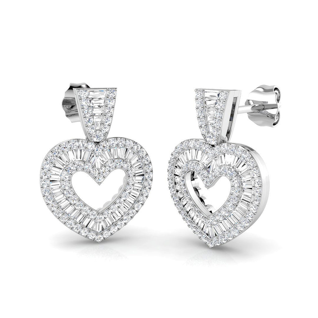 SE5563 — Earrings - 9k White Gold