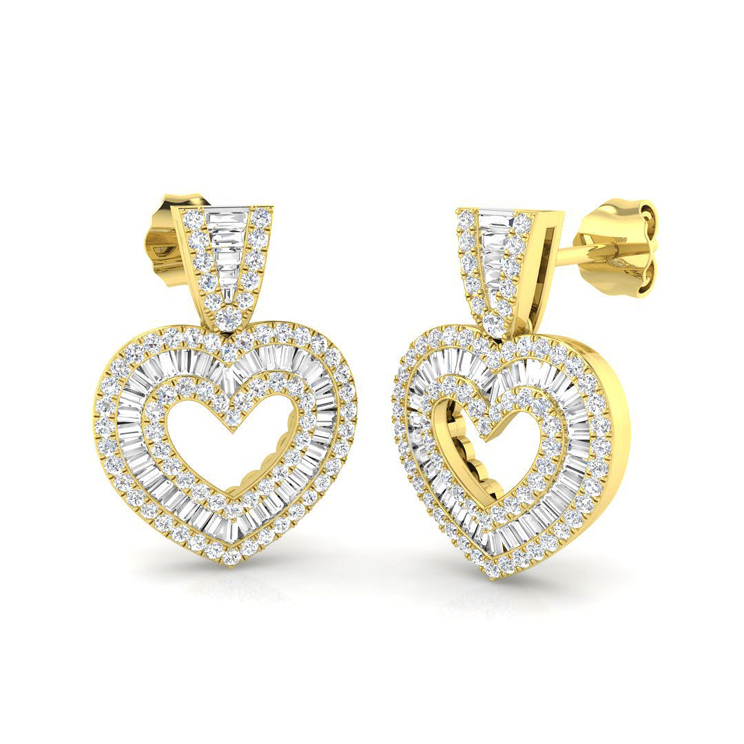SE5563 — Earrings - 9k Yellow Gold