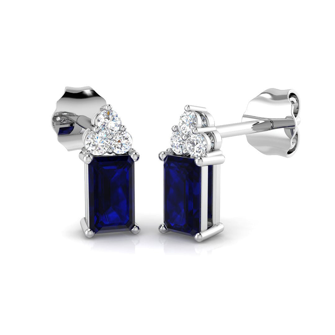 SE5566 — Earrings - 9k White Gold