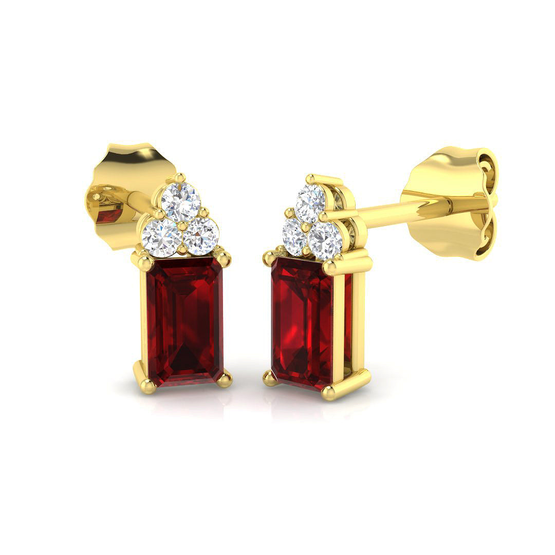 SE5566 — Earrings - 9k Yellow Gold