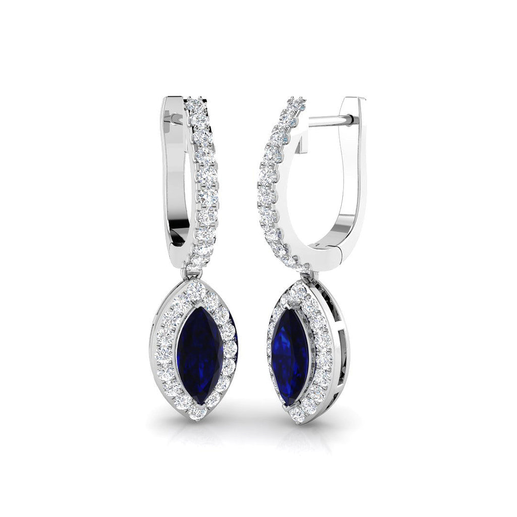 SE5567 — Earrings - 9k White Gold
