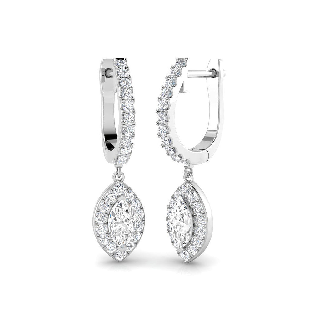 SE5568 — Earrings - 9k White Gold
