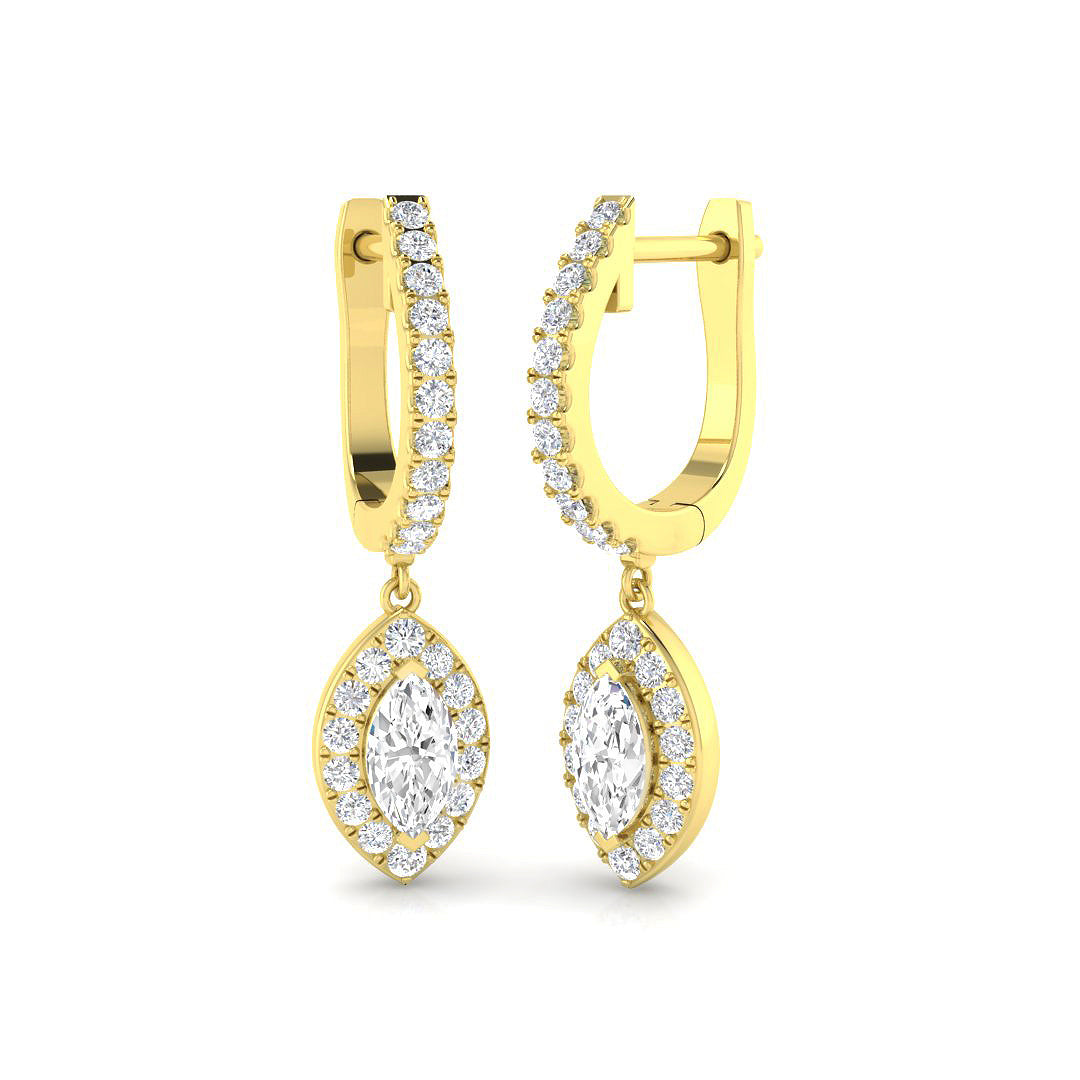 SE5568 — Earrings - 9k Yellow Gold