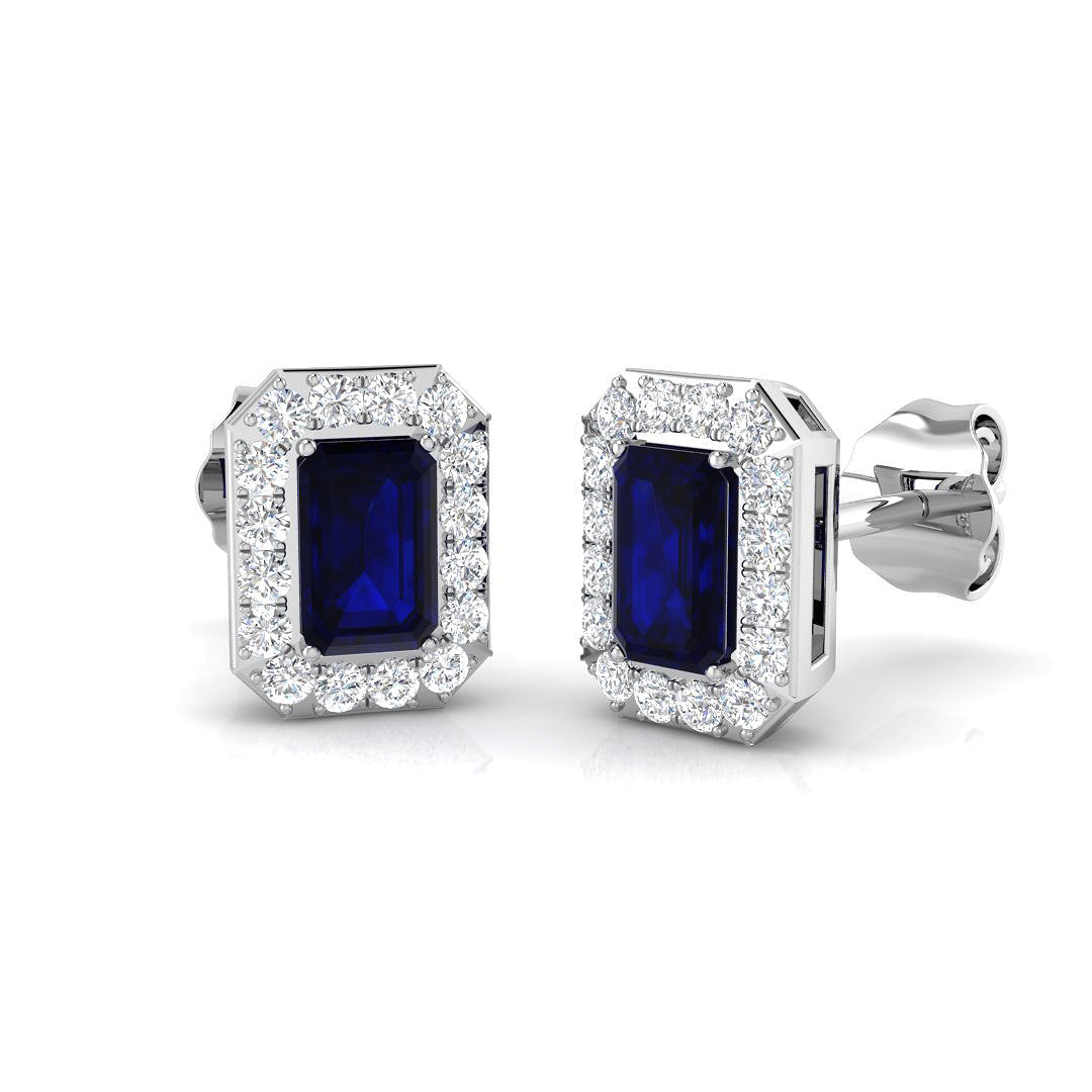 SE5569 — Earrings - 9k White Gold