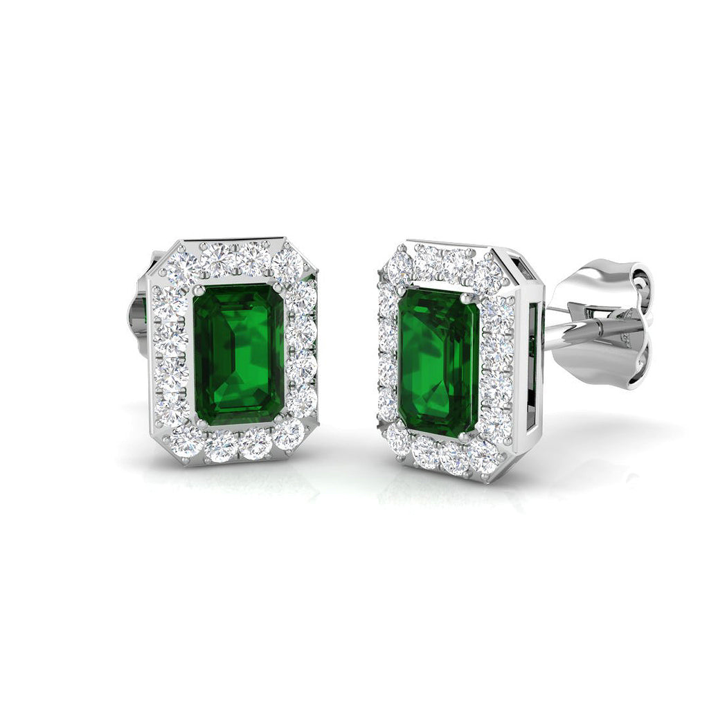 SE5569 — Earrings - 9k White Gold
