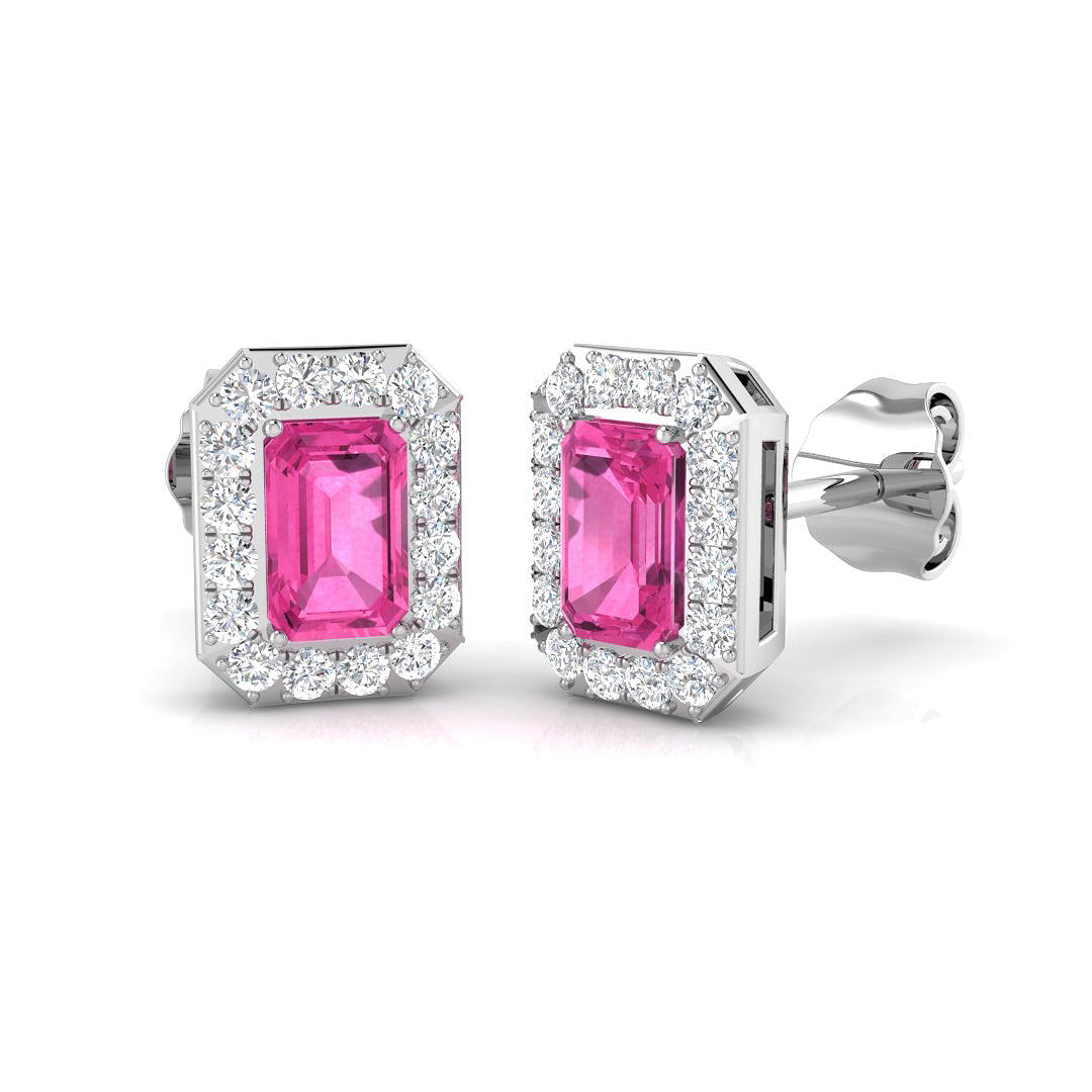 SE5569 — Earrings - 9k White Gold