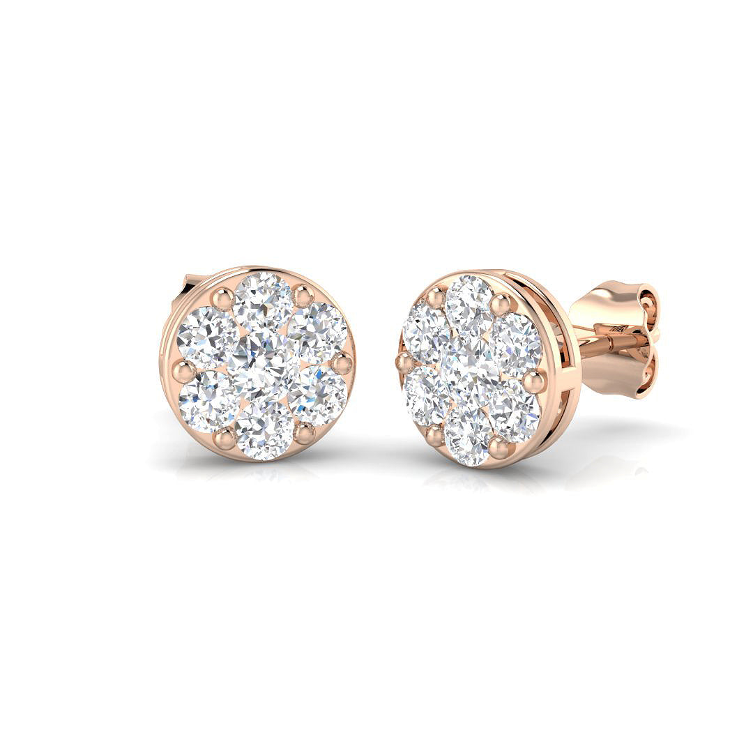 SE5593 — Earrings - 9k Rose Gold