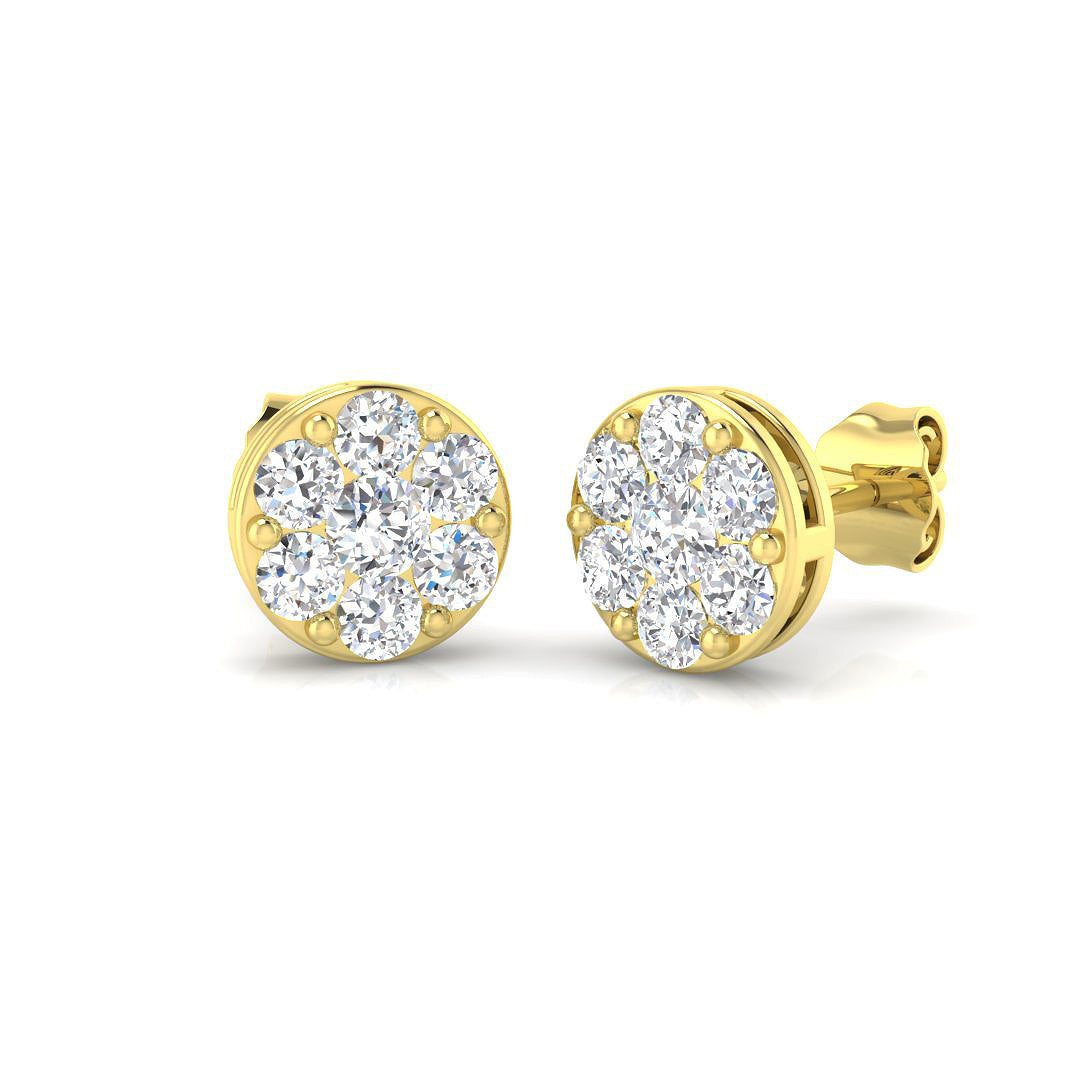 SE5593 — Earrings - 9k Yellow Gold