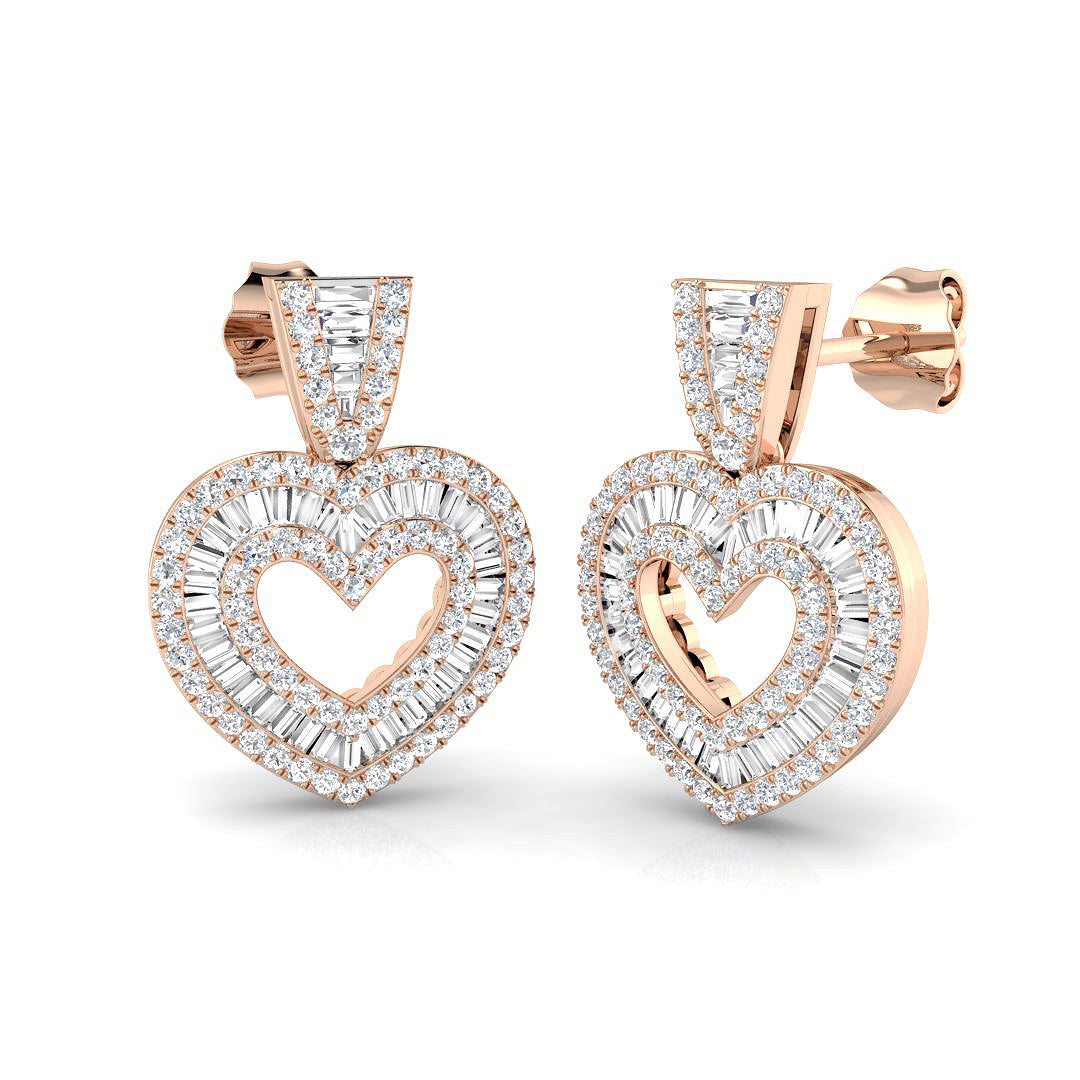 SE5599 — Earrings - 9k Rose Gold