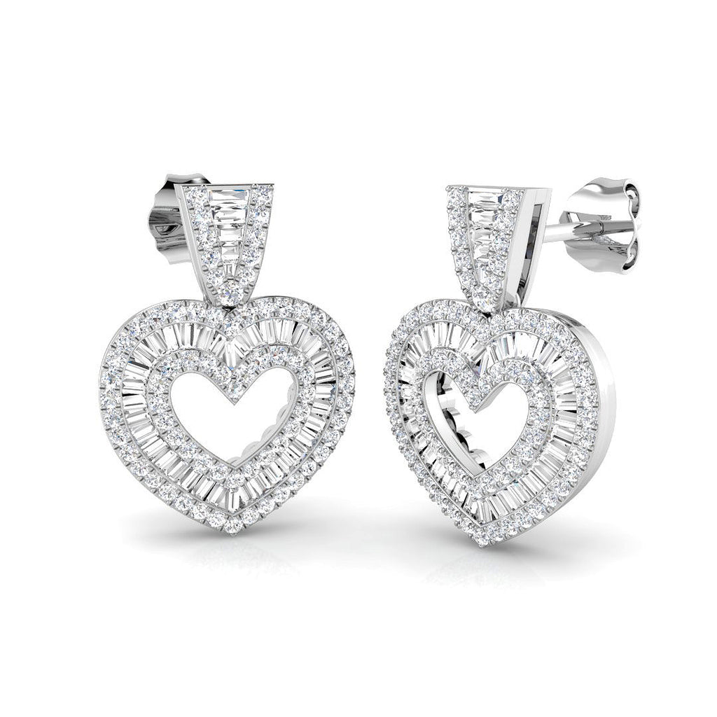 SE5599 — Earrings - 9k White Gold
