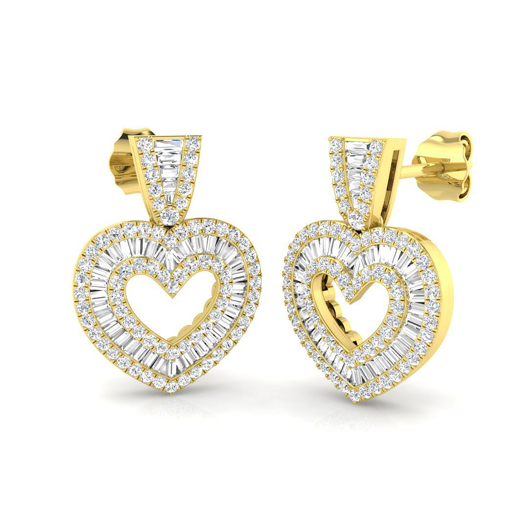 SE5599 — Earrings - 9k Yellow Gold