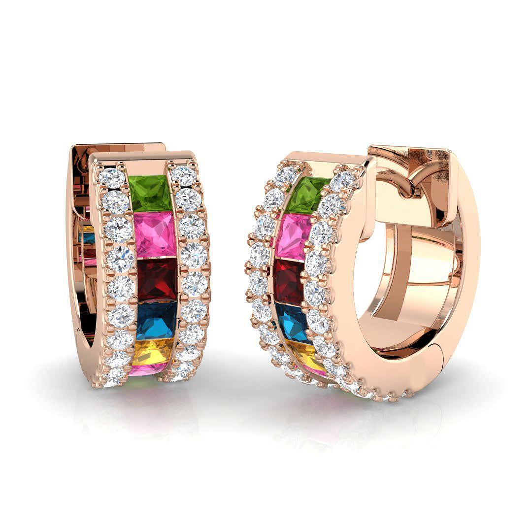 SE5610 — Earrings - 9k Rose Gold