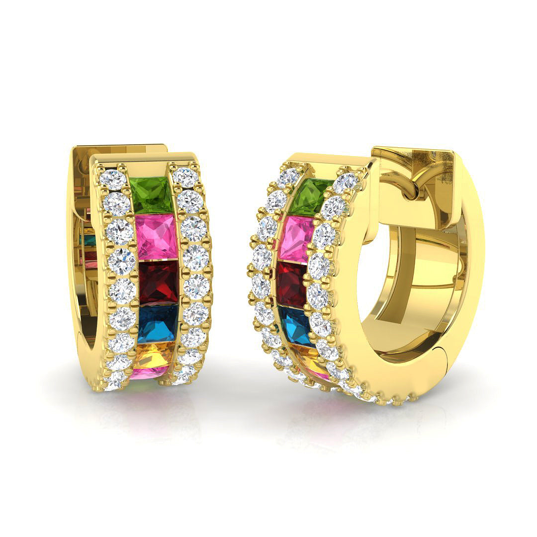 SE5610 — Earrings - 9k Yellow Gold