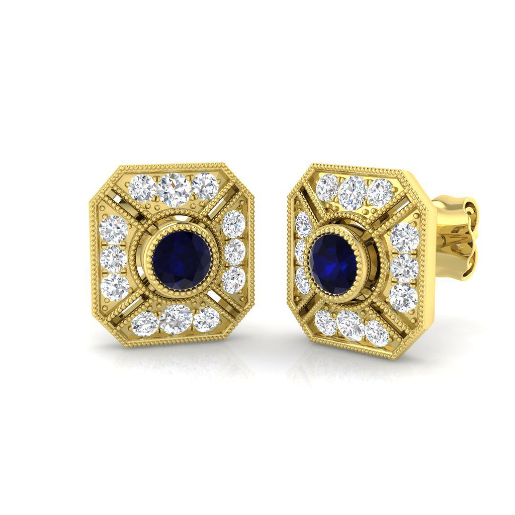 SE5611 — Earrings - 9k Yellow Gold