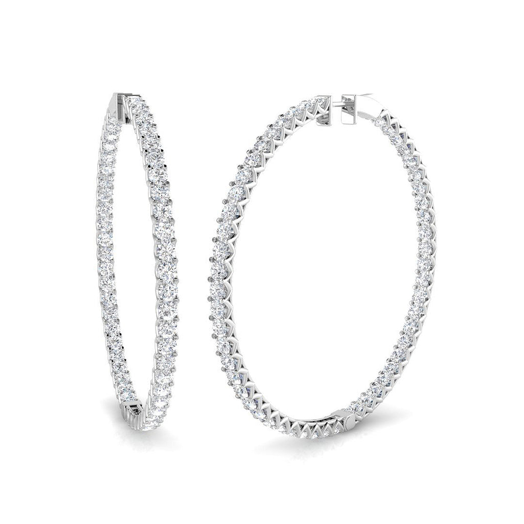 SE5623 — Earrings - 9k White Gold