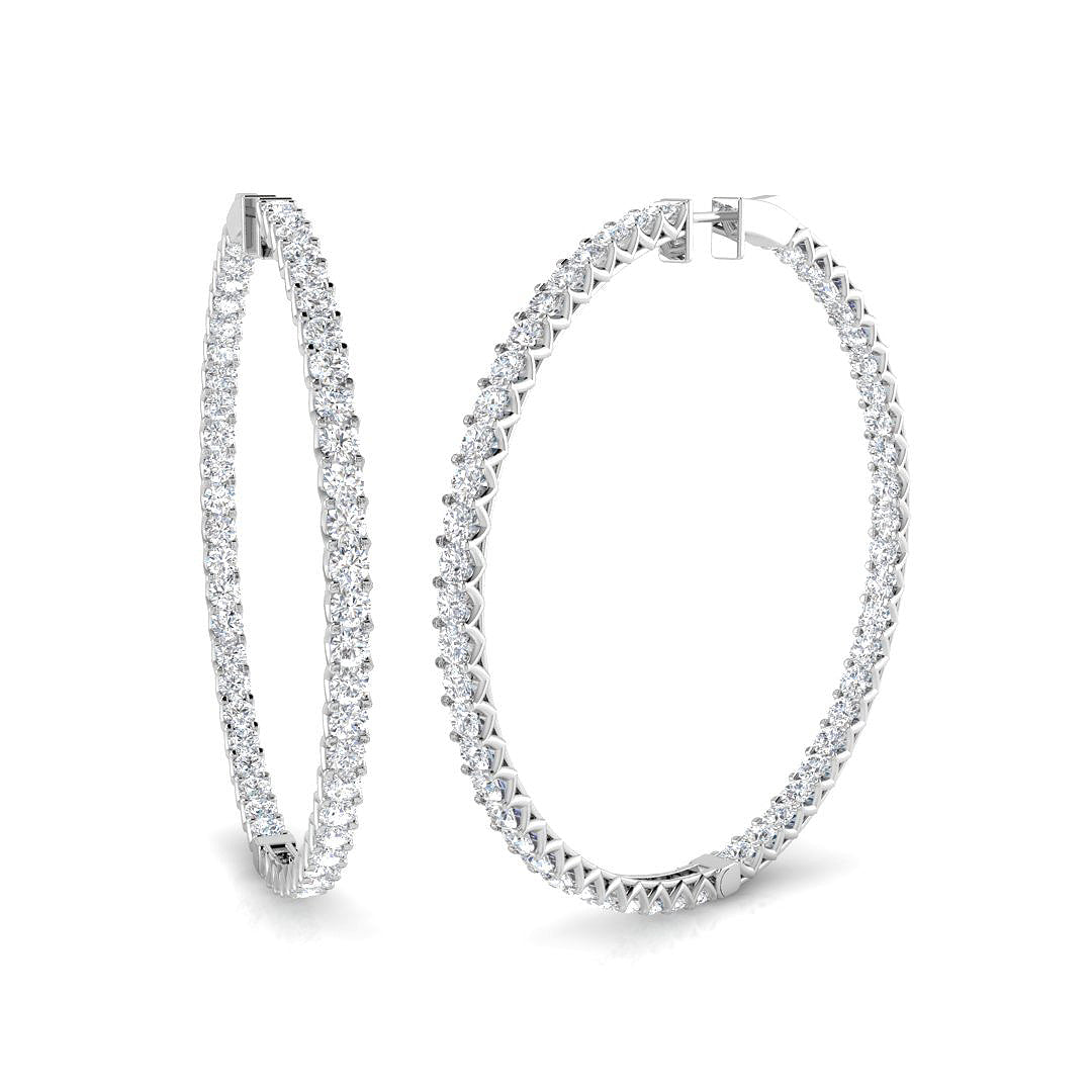 SE5623 — Earrings - 9k White Gold