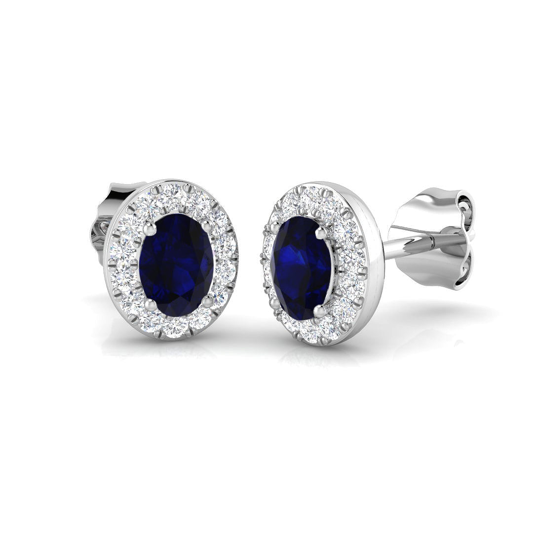 SE5628 — Earrings - 9k White Gold