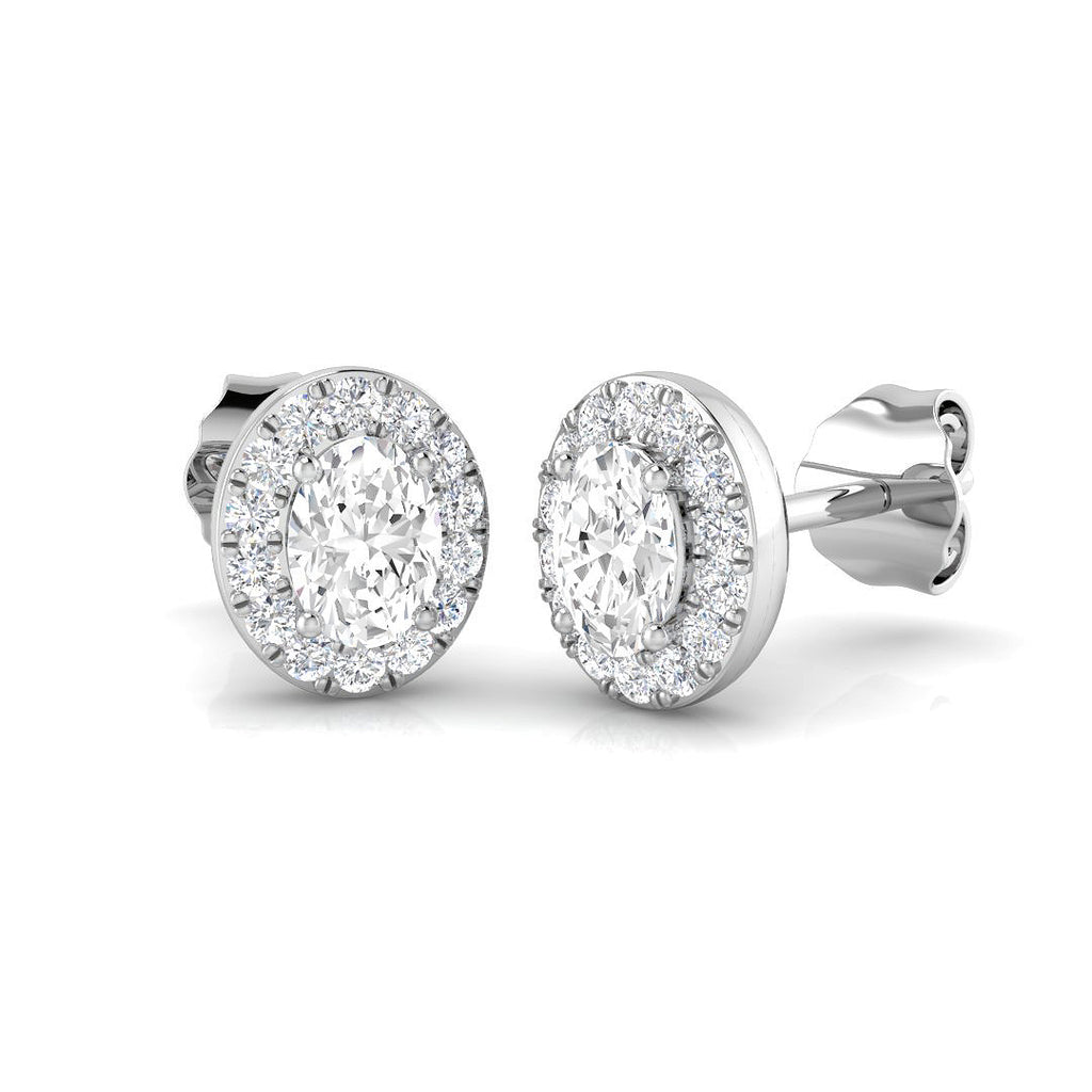 SE5628 — Earrings - 9k White Gold