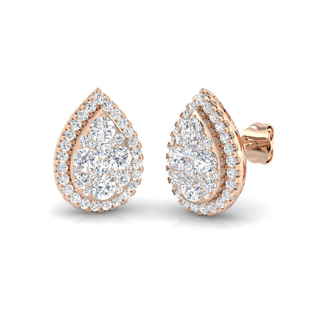 SE5635 — Earrings - 9k Rose Gold