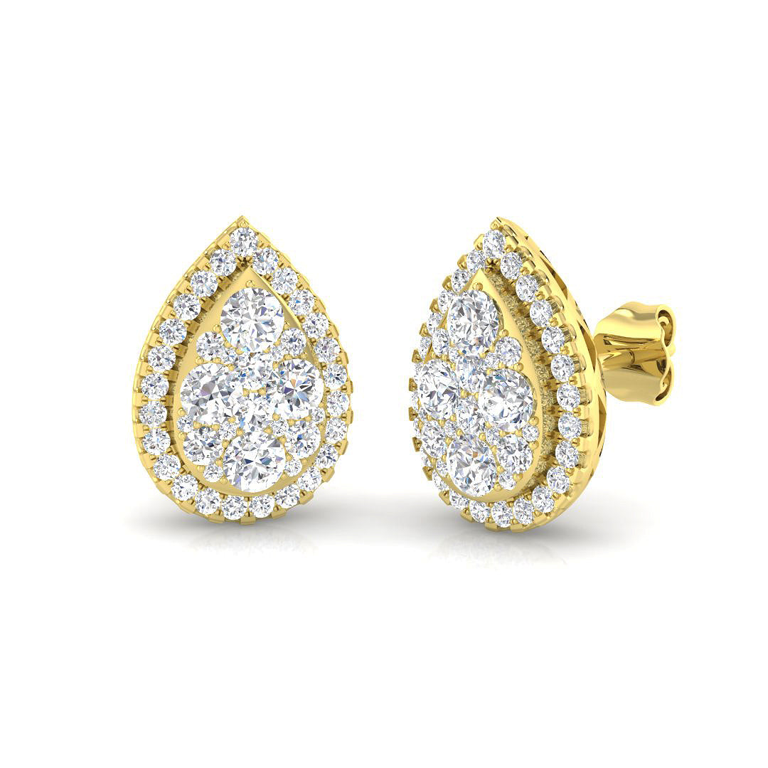 SE5635 — Earrings - 9k Yellow Gold