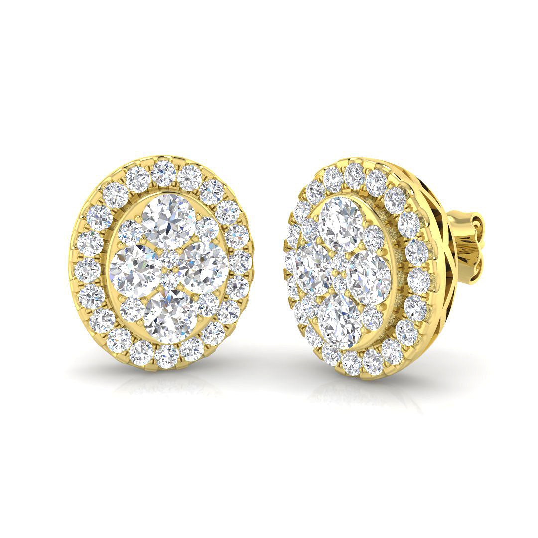 SE5637 — Earrings - 9k Yellow Gold