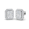 SE5638 — Earrings - 9k White Gold