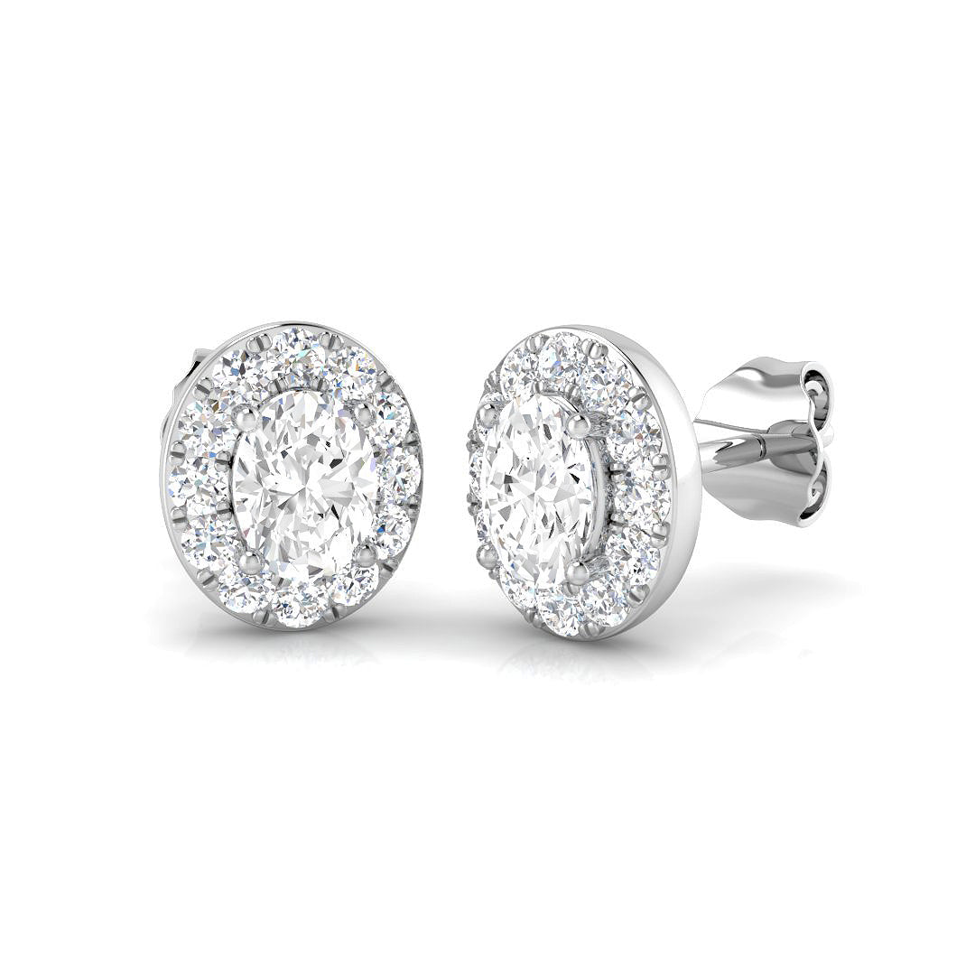 SE5659 — Earrings - 9k White Gold