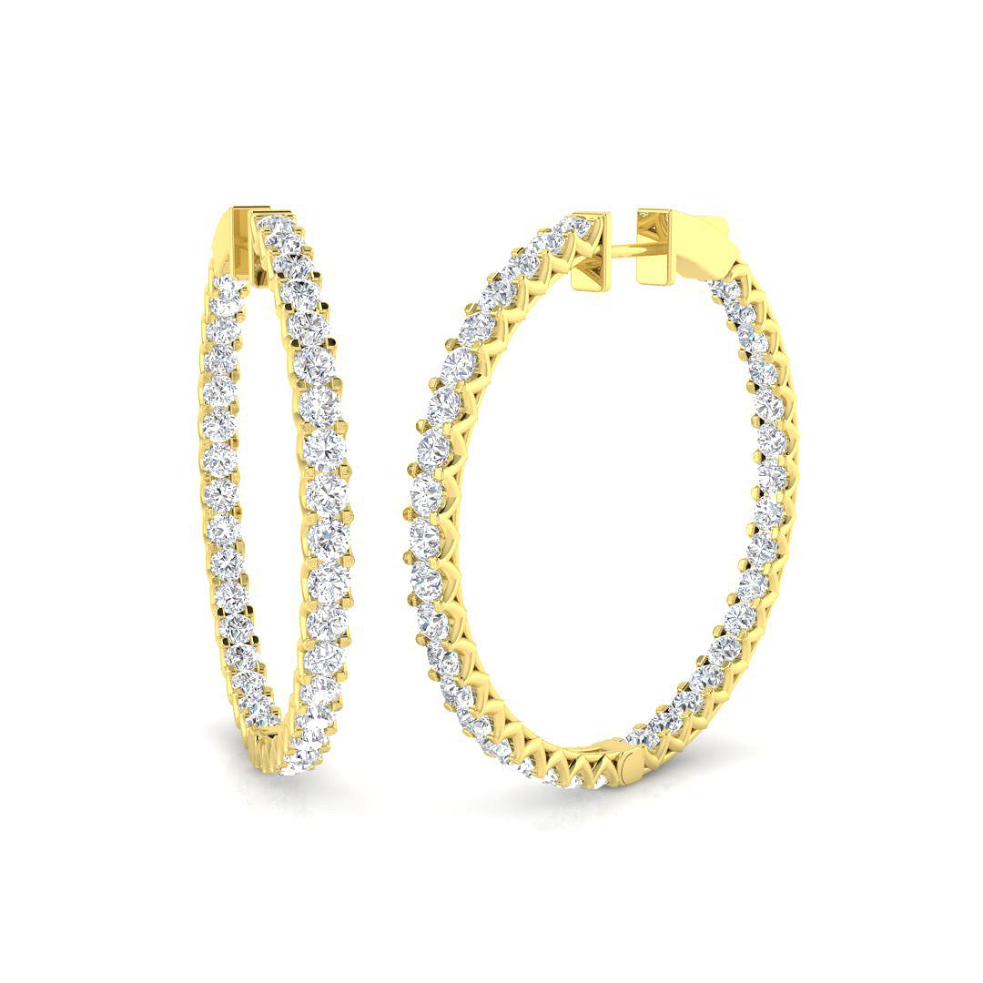 SE5675 — Earrings - 9k Yellow Gold