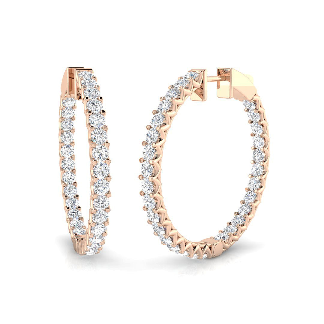 SE5680 — Earrings - 9k Rose Gold
