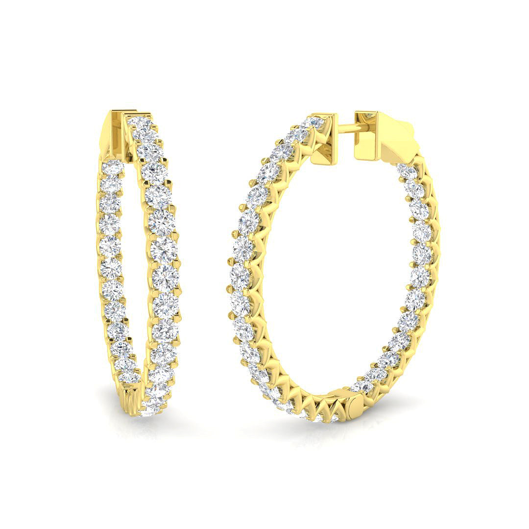 SE5680 — Earrings - 9k Yellow Gold