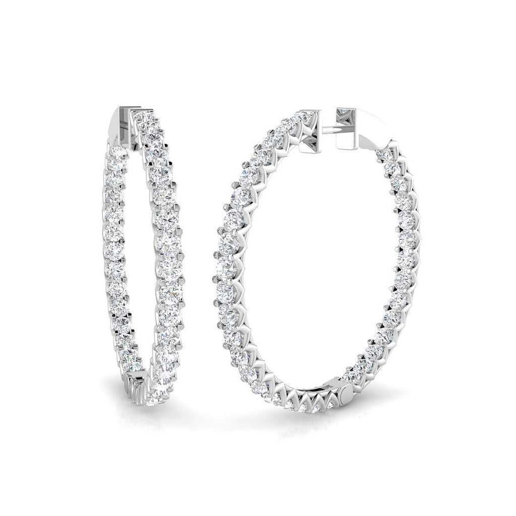 SE5681 — Earrings - 9k White Gold