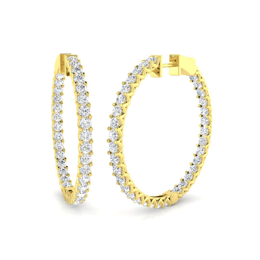 SE5681 — Earrings - 9k Yellow Gold