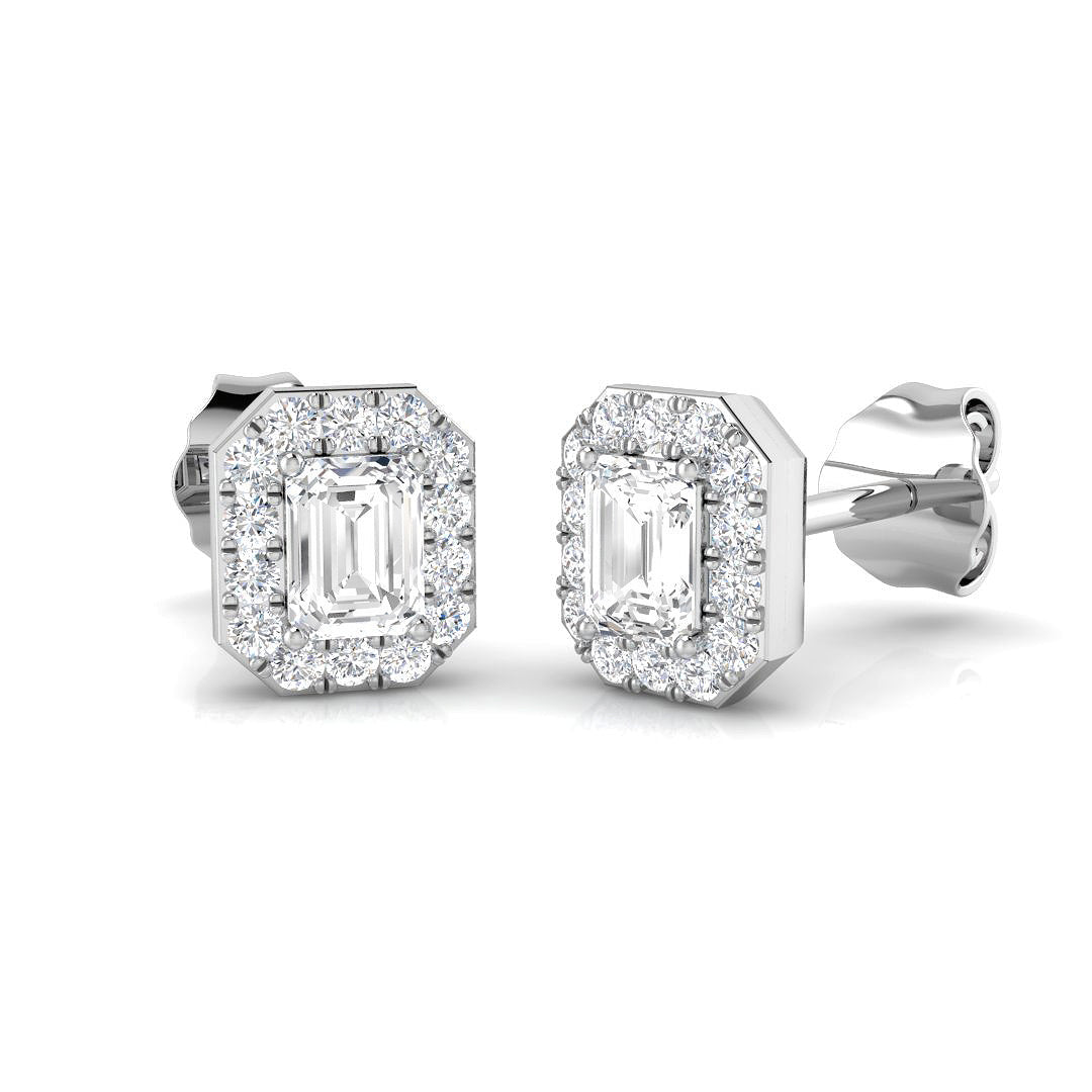 SE5684 — Earrings - 9k White Gold