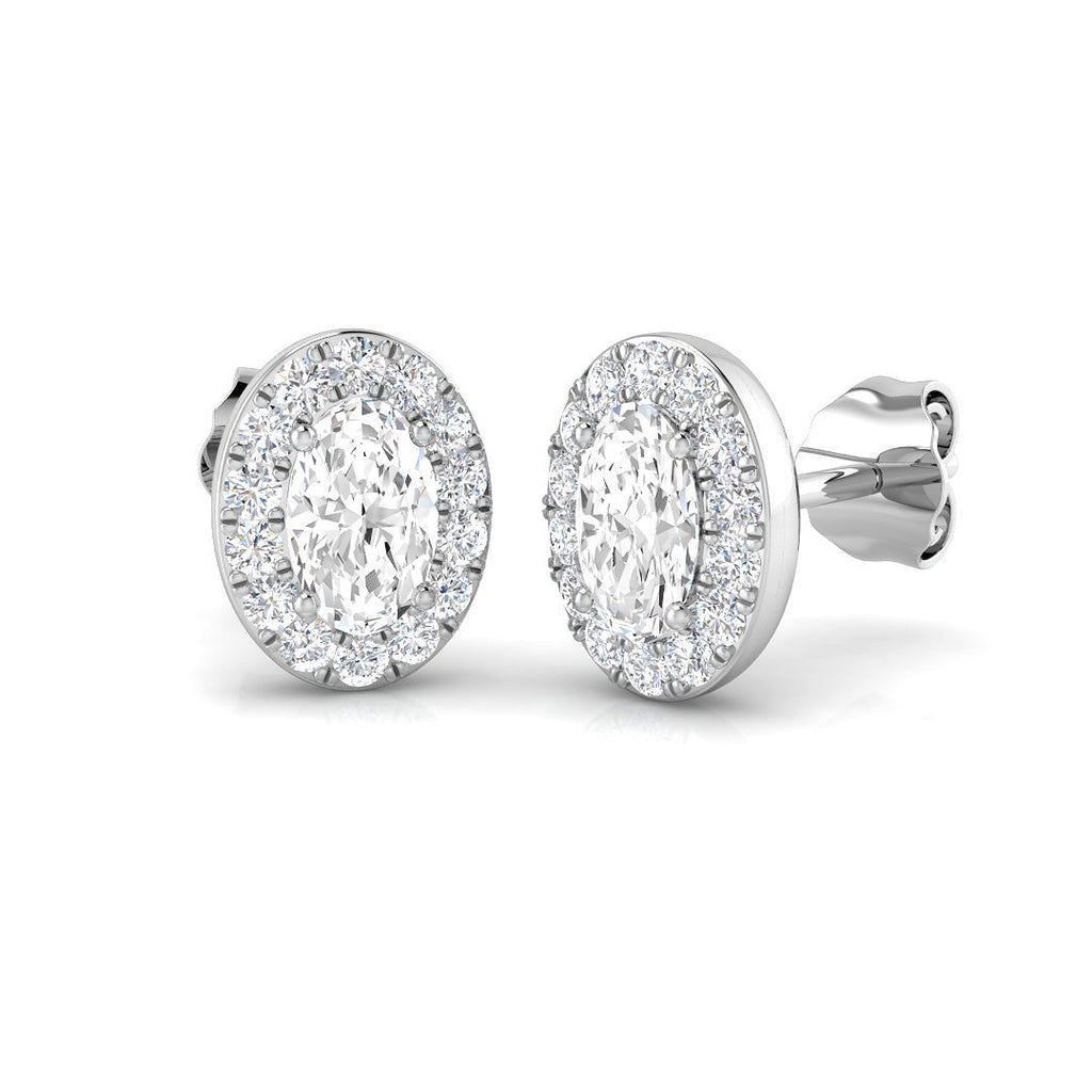 SE5685 — Earrings - 9k White Gold