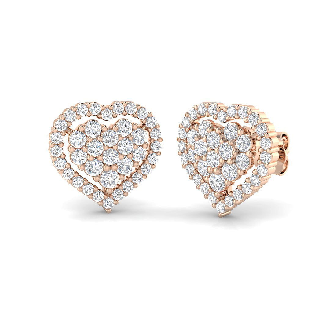 SE5690 — Earrings - 9k Rose Gold