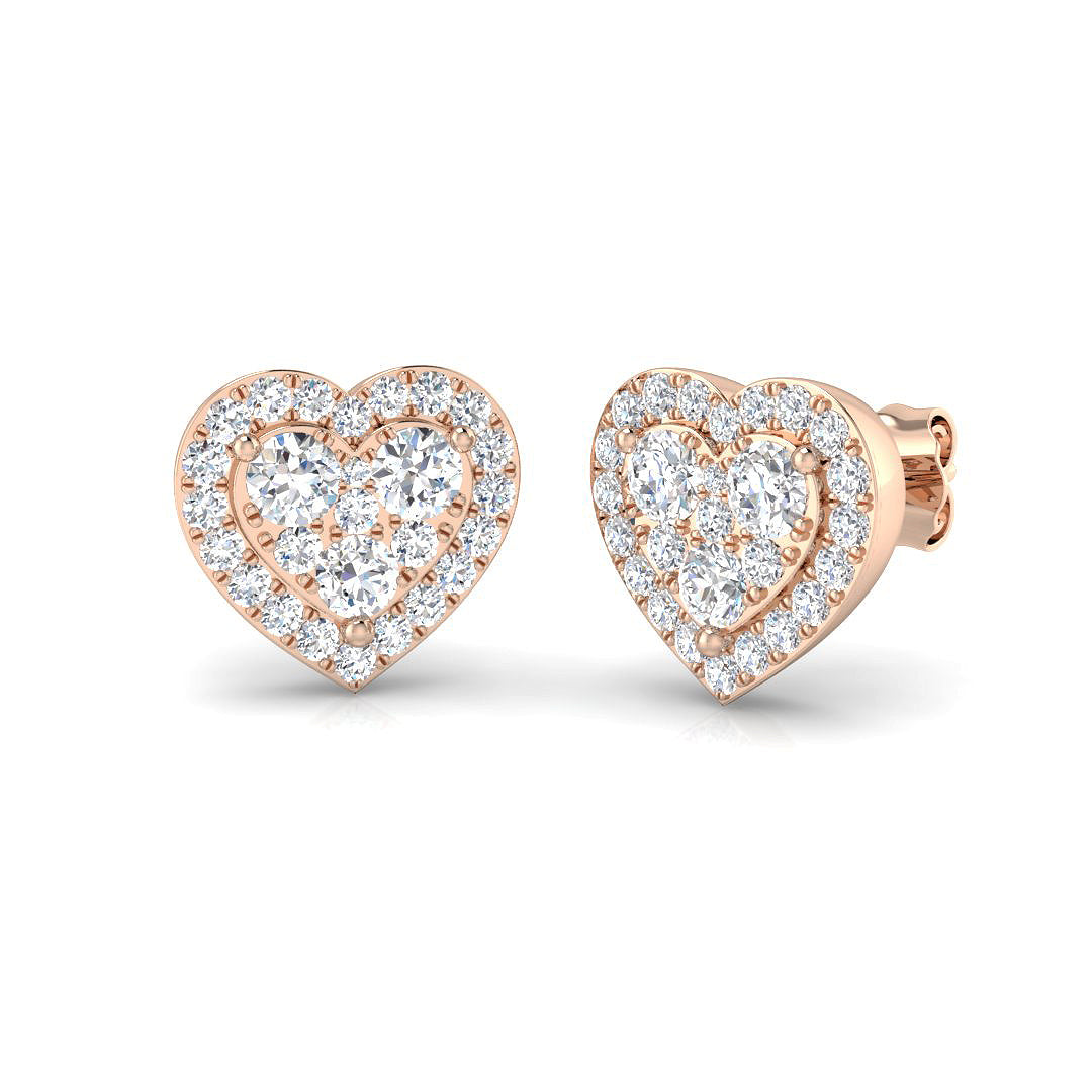 SE5692 — Earrings - 9k Rose Gold