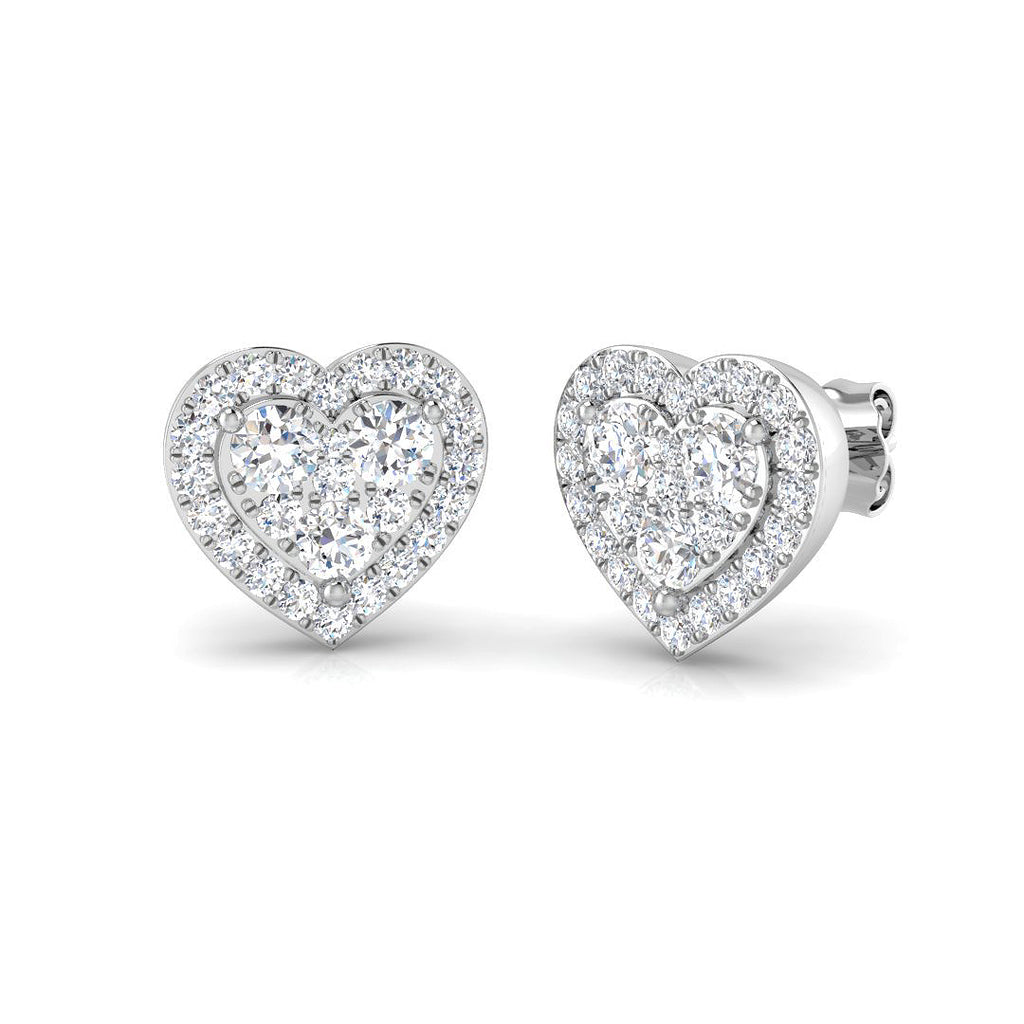 SE5692 — Earrings - 9k White Gold