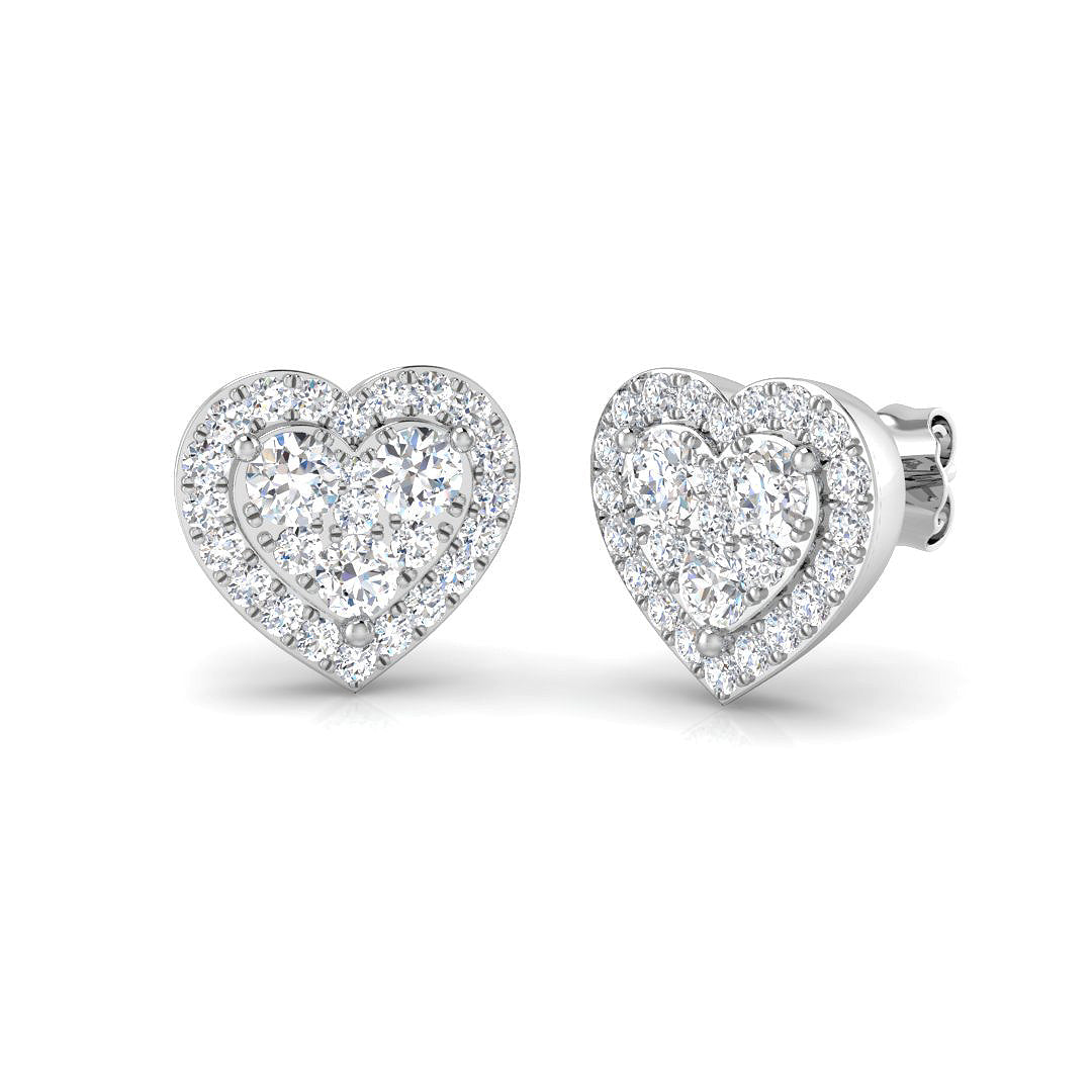 SE5692 — Earrings - 9k White Gold
