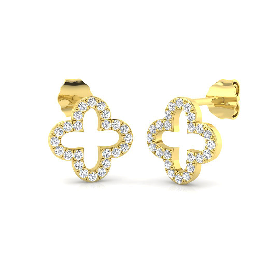 SE5693 — Earrings - 9 KT Yellow Gold