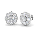 SE5695 — Earrings - 9k White Gold