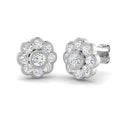 SE5696 — Earrings - 9k White Gold