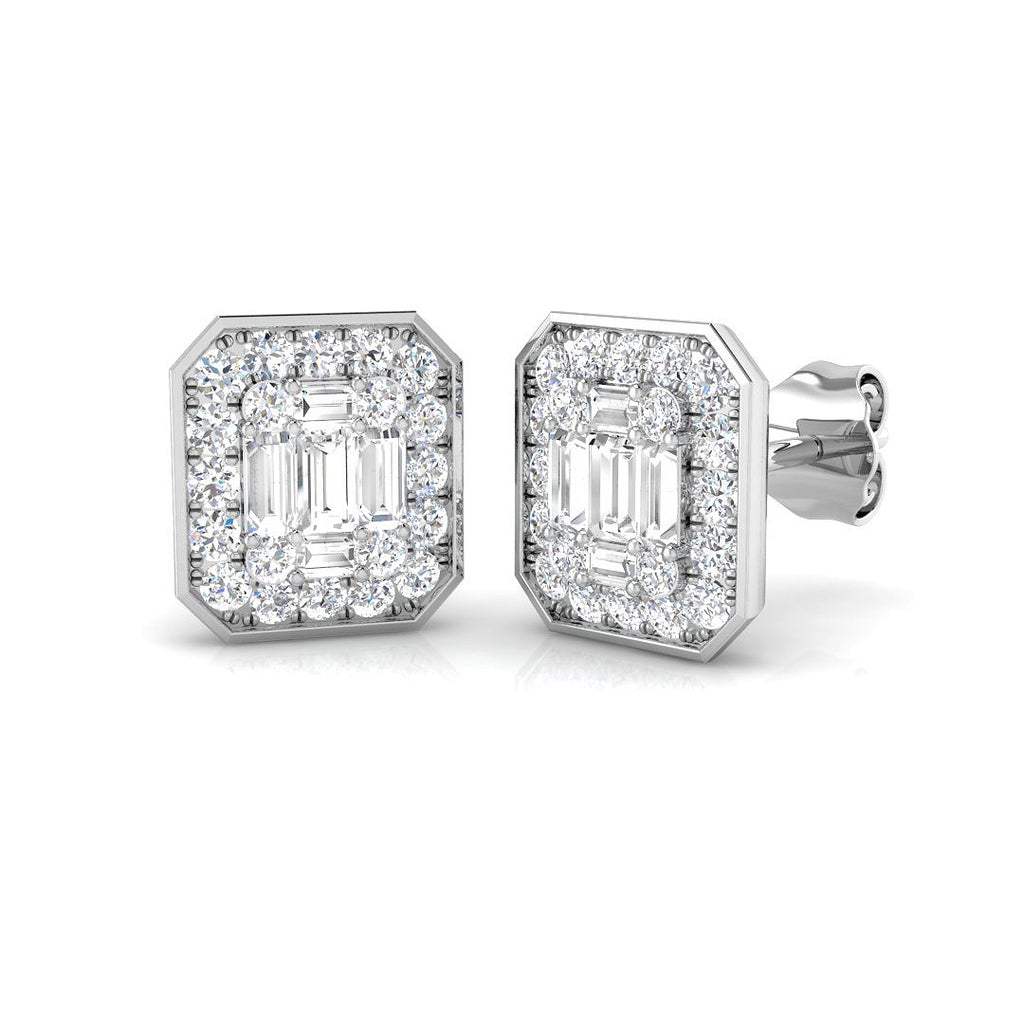 SE5697 — Earrings - 9k White Gold