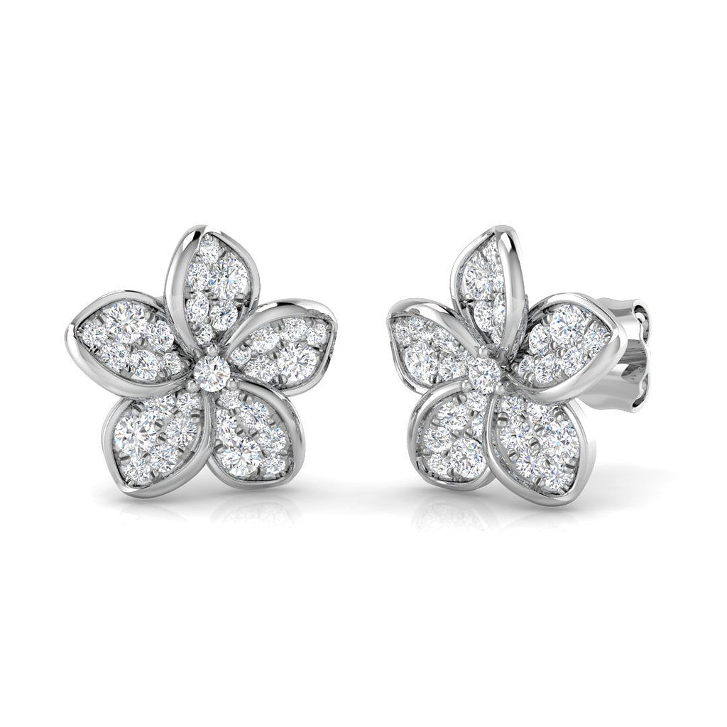 SE5698 — Earrings - 9k White Gold