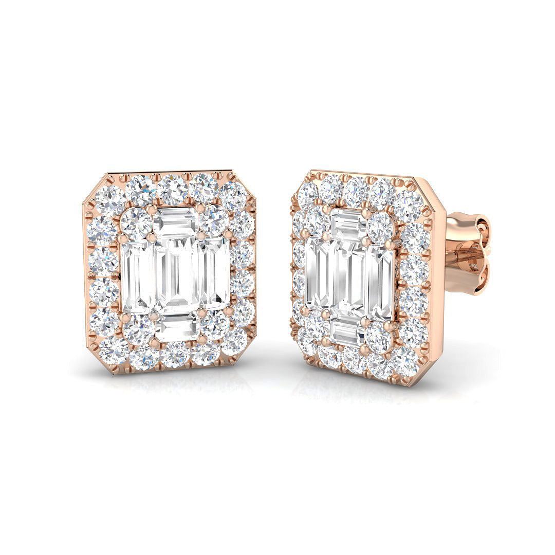 SE5701 — Earrings - 9k Rose Gold