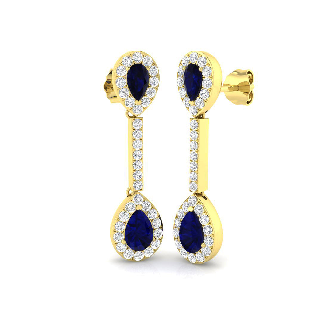 SE5703 — Earrings - 9k Yellow Gold