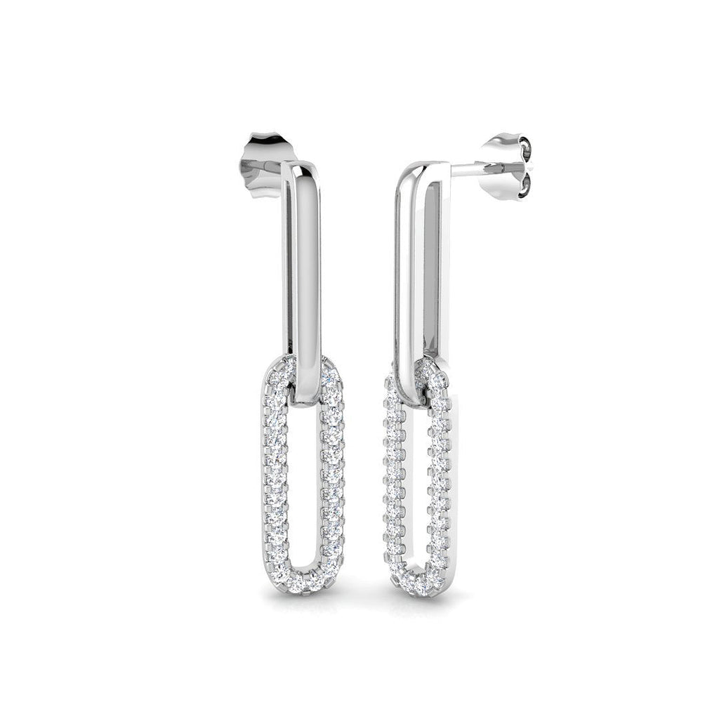SE5705 — Earrings - 9k White Gold
