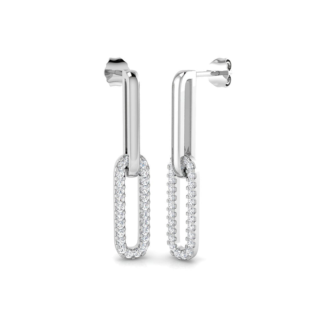 SE5705 — Earrings - 9k White Gold